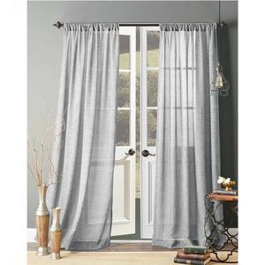 2 Bedeck Melabar Curtain Panels 50”x84”